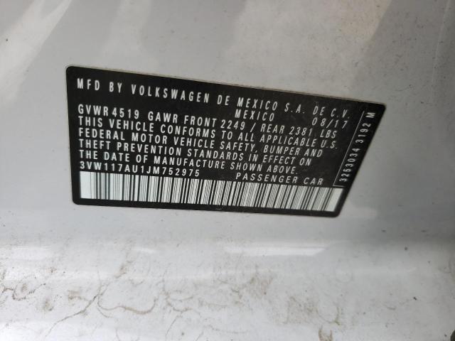 2018 VOLKSWAGEN GOLF SPORT - 3VW117AU1JM752975