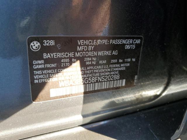 2015 BMW 328 XI SUL - WBA3B5G58FNS20288
