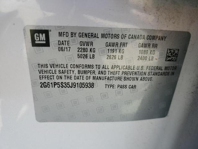 2018 CADILLAC XTS PREMIU - 2G61P5S35J9105938