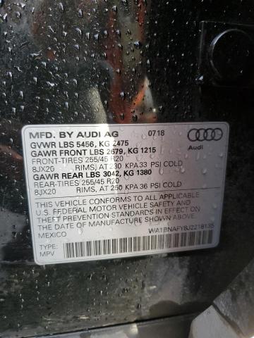 2018 AUDI Q5 PREMIUM - WA1BNAFY8J2218135