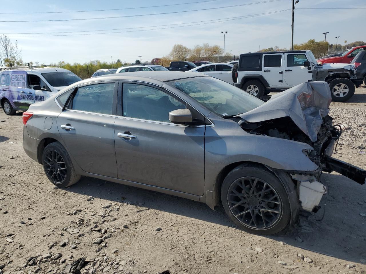 Lot #2940305145 2017 NISSAN SENTRA S