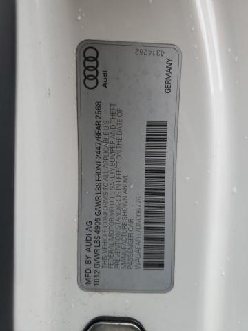 VIN WAUAFAFH7DN006776 2013 Audi A5, Premium no.12