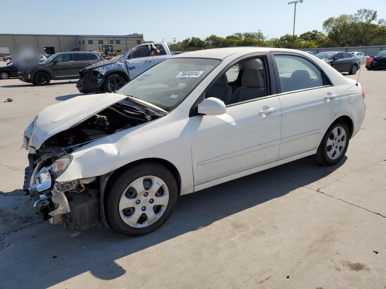 Lot #3034618741 2008 KIA SPECTRA EX