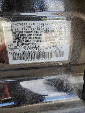 2020 NISSAN SENTRA SR - 3N1AB8DV9LY282669