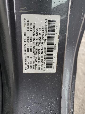 2015 HONDA ACCORD EXL - 1HGCT2B88FA002585