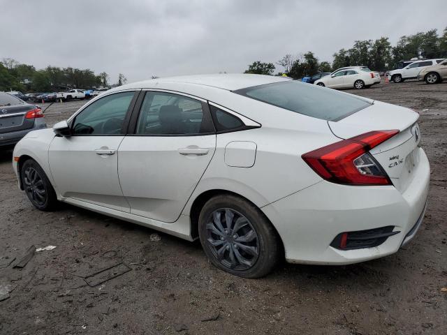 HONDA CIVIC LX 2019 white  gas 2HGFC2F69KH528287 photo #3