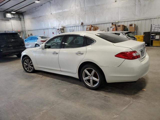 INFINITI M37 X 2013 white sedan 4d gas JN1BY1AR1DM601472 photo #3