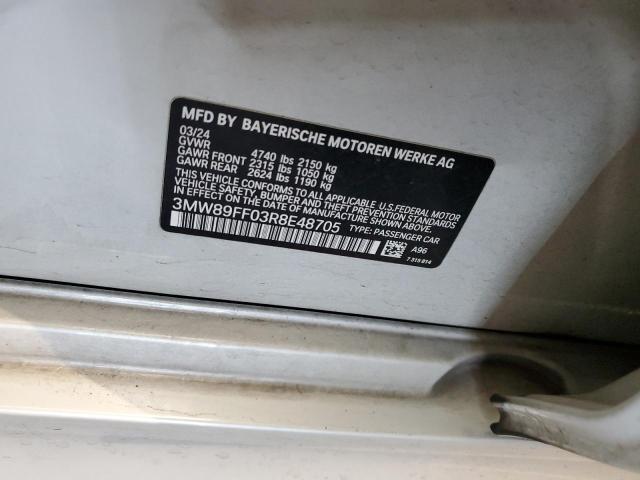 2024 BMW 330XI - 3MW89FF03R8E48705