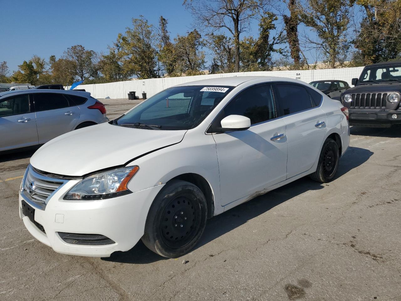 Lot #2893194672 2014 NISSAN SENTRA S