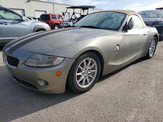 BMW Z4 2.5 2005 green  gas 4USBT33575LS58184 photo #1