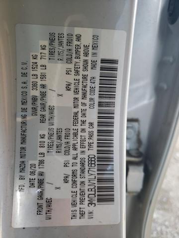 2020 TOYOTA YARIS LE 3MYDLBJV1LY716660