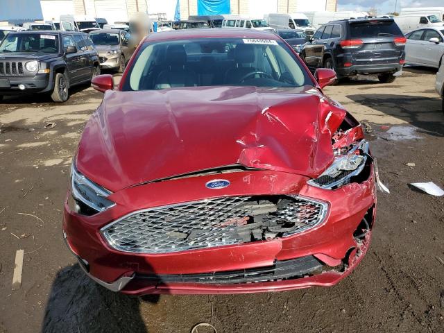 VIN 3FA6P0RU6KR197664 2019 Ford Fusion, Titanium no.5