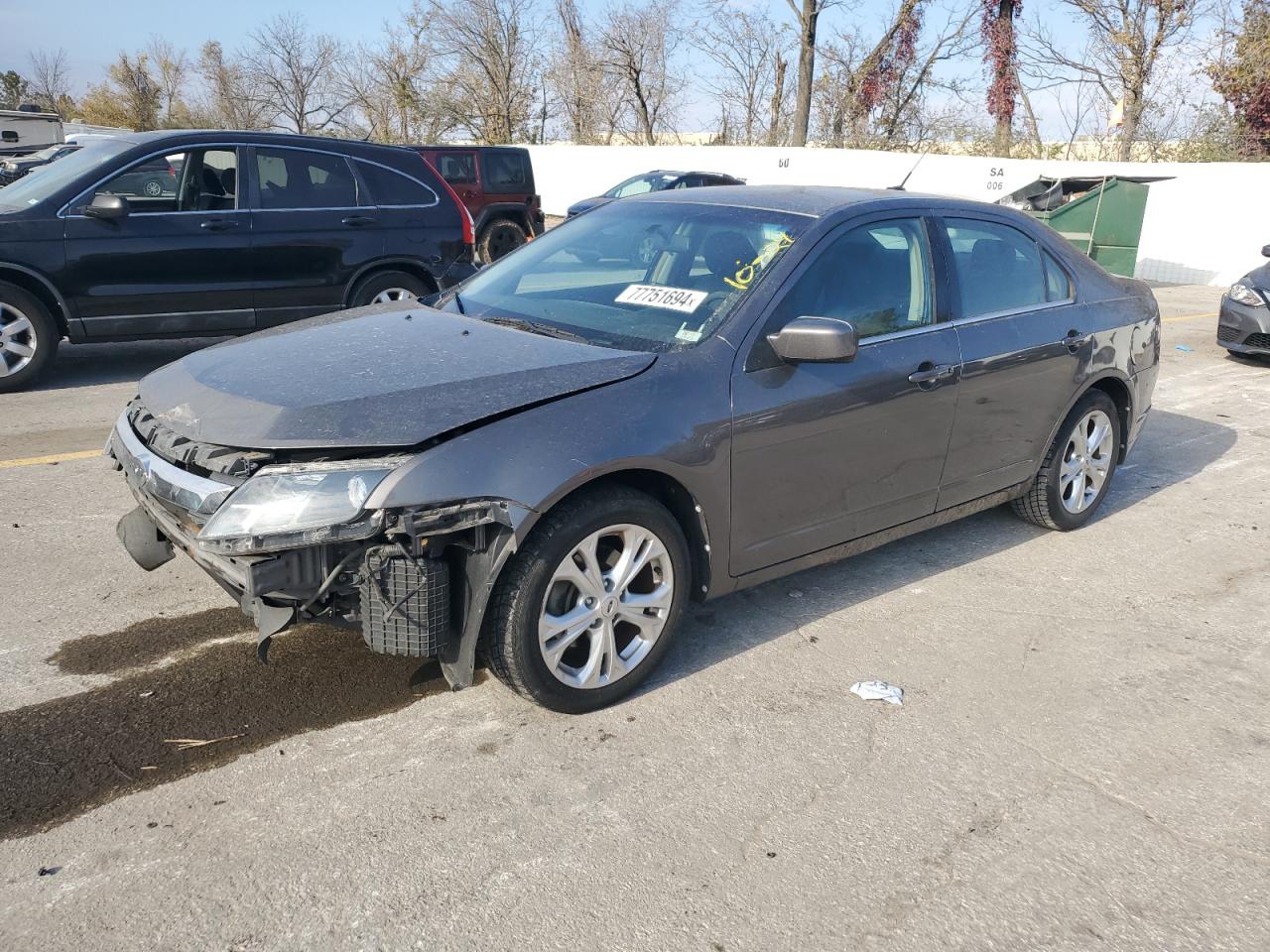 Lot #3004109876 2012 FORD FUSION SE