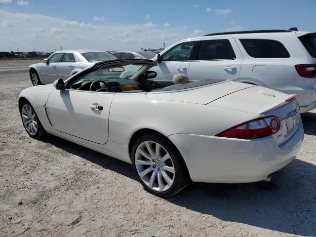 JAGUAR XK 2007 white  gas SAJWA44B075B17363 photo #3