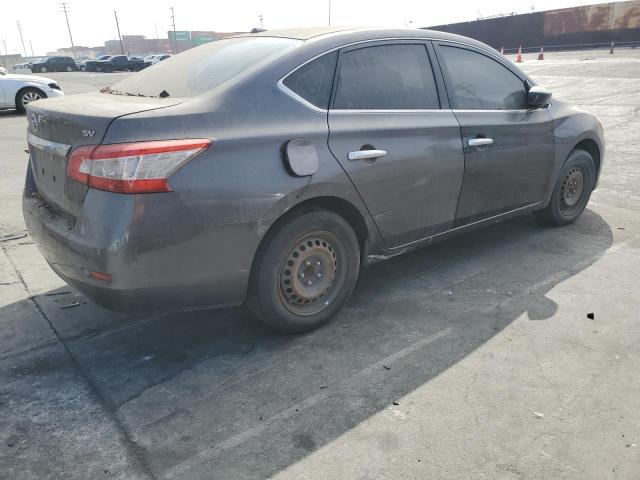 NISSAN SENTRA S 2015 charcoal sedan 4d gas 3N1AB7AP2FY296160 photo #4