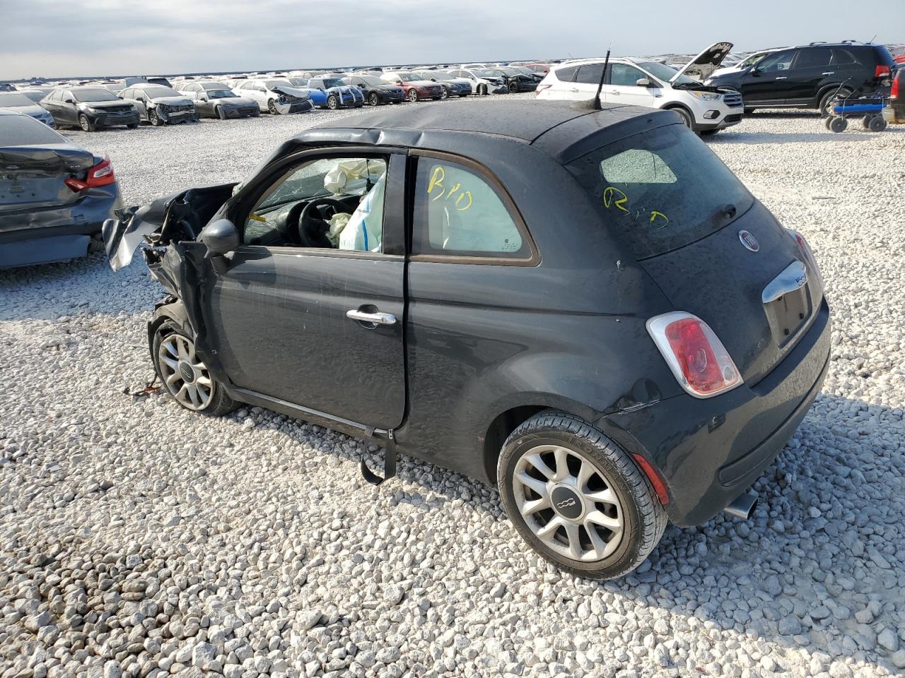 Lot #2982356147 2016 FIAT 500 EASY