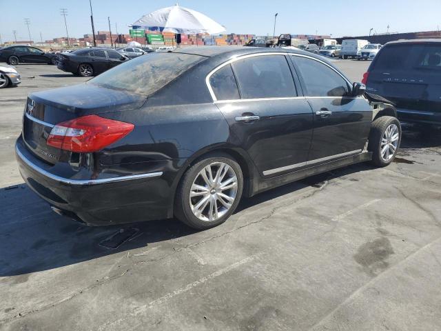 HYUNDAI GENESIS 4. 2012 black  gas KMHGC4DF0CU174087 photo #4