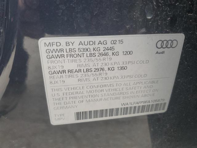 2015 AUDI Q5 PREMIUM - WA1LFAFP9FA105879