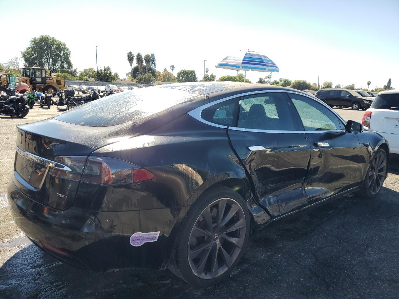 Lot #3033255803 2018 TESLA MODEL S