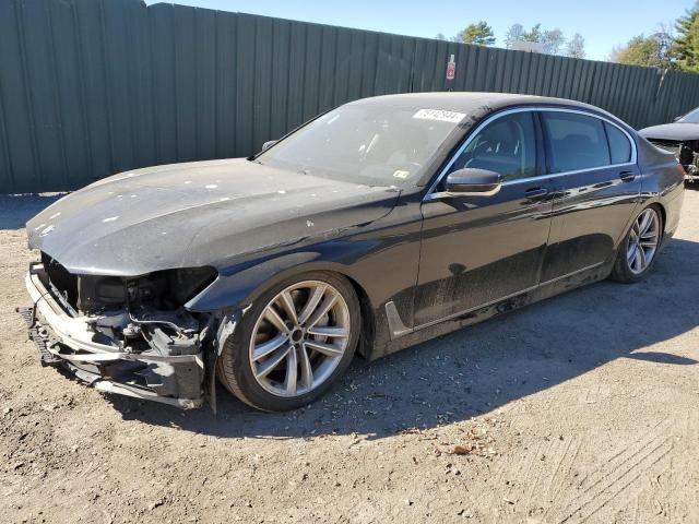 BMW 750 XI 2016 black  gas WBA7F2C56GG420490 photo #1