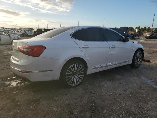 KIA CADENZA PR 2015 white  gas KNALN4D76F5169638 photo #4