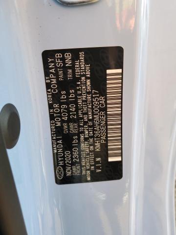 2021 HYUNDAI VELOSTER N - KMHT36AH6MU009517