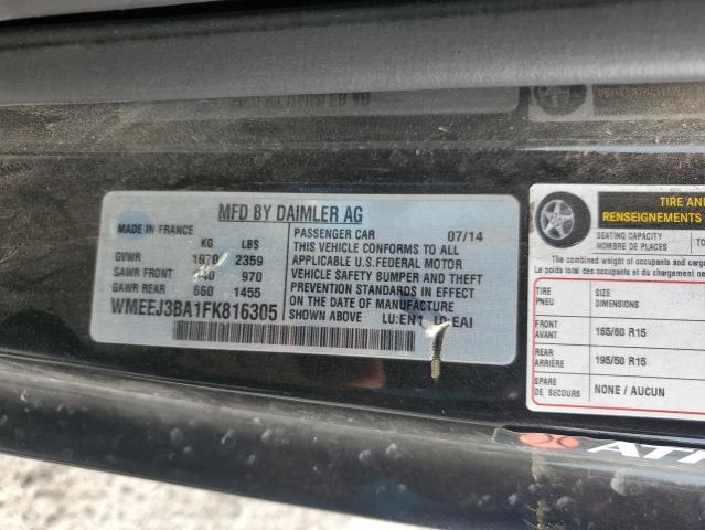 2015 SMART FORTWO PUR - WMEEJ3BA1FK816305
