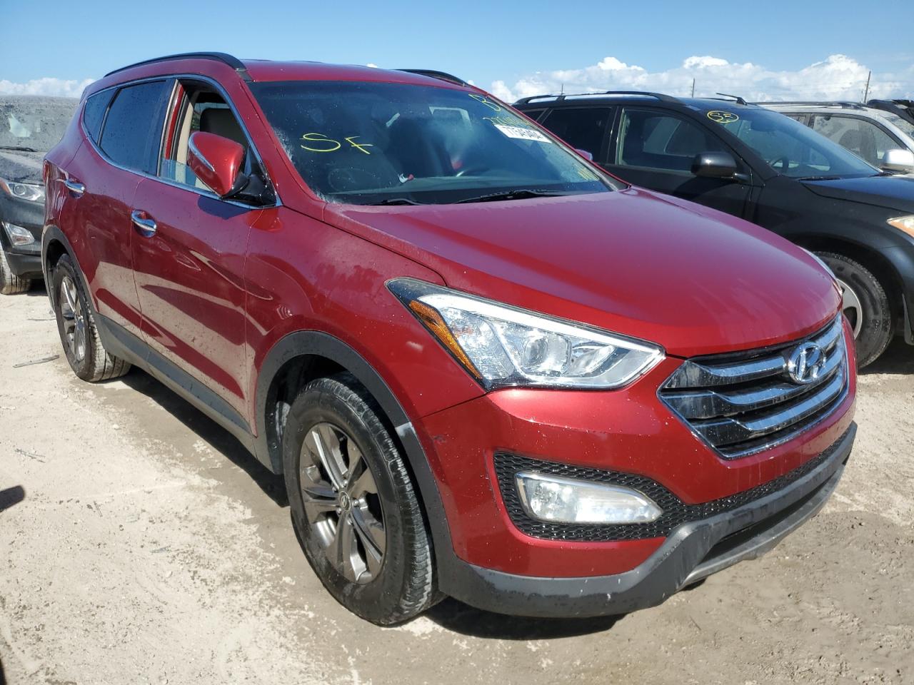 Lot #2989300383 2014 HYUNDAI SANTA FE S