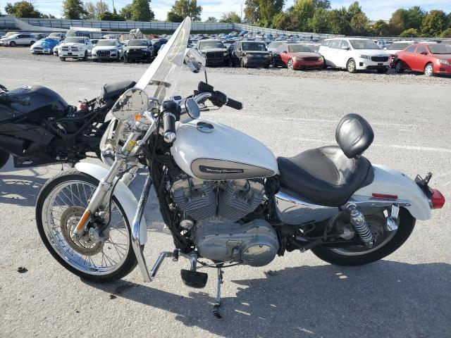 HARLEY-DAVIDSON XL883 C 2009 white road/str gas 1HD4CP2129K446593 photo #4