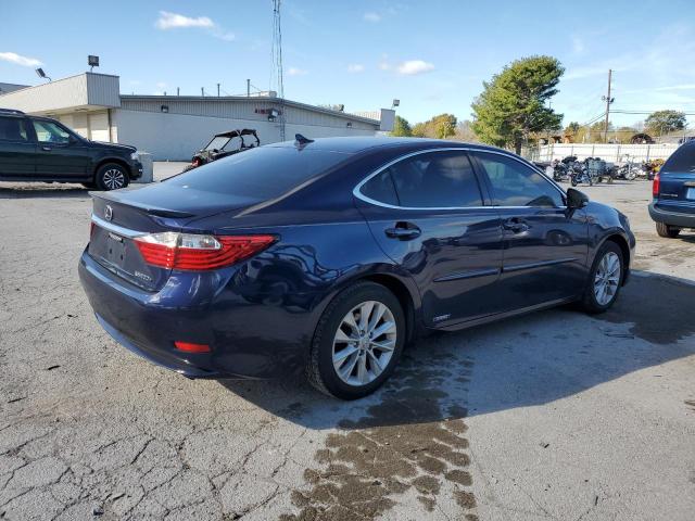 LEXUS ES 300H 2014 blue sedan 4d hybrid engine JTHBW1GG1E2072321 photo #4