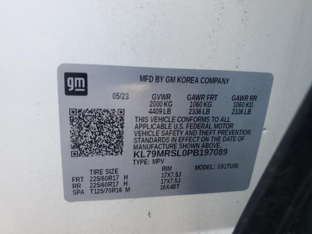 2023 CHEVROLET TRAILBLAZE - KL79MRSL0PB197089