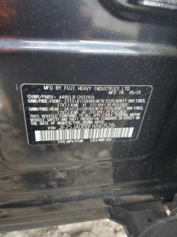 2015 SUBARU FORESTER 2 - JF2SJAGC0FH840528