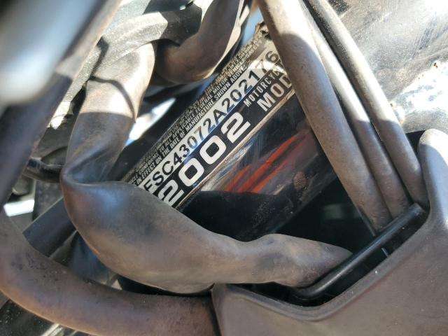 2002 HONDA VT1100 C2 1HFSC43072A202176