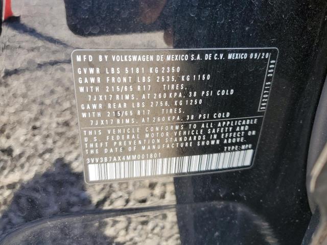 2021 VOLKSWAGEN TIGUAN SE - 3VV3B7AX4MM001801