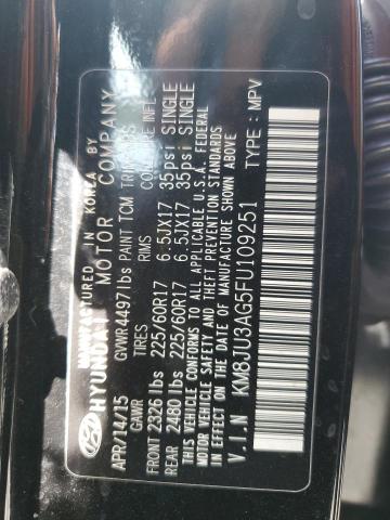 2015 HYUNDAI TUCSON LIM - KM8JU3AG5FU109251