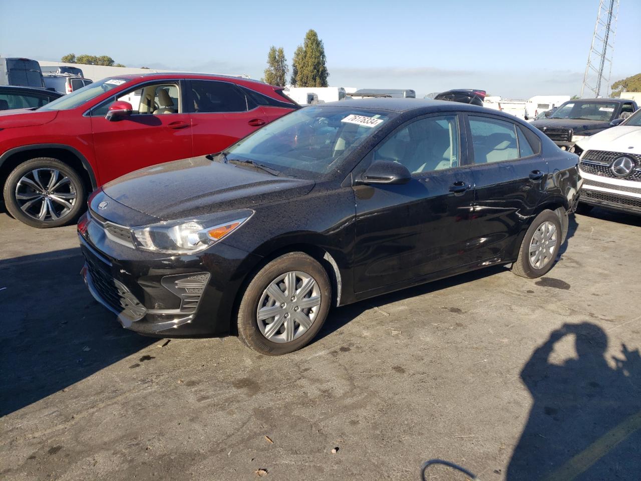 Lot #2988525286 2021 KIA RIO LX