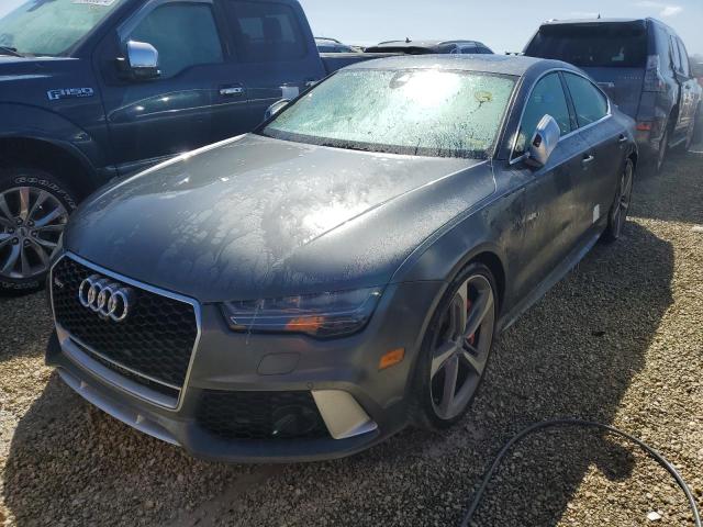 AUDI RS7 2016 gray  gas WUAW2AFC2GN900328 photo #1