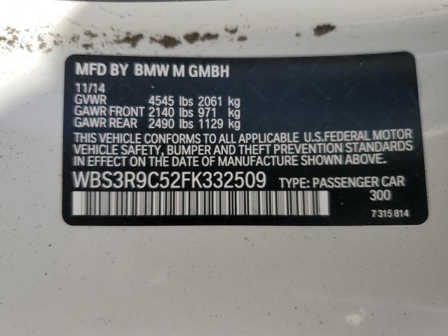 2015 BMW M4 - WBS3R9C52FK332509