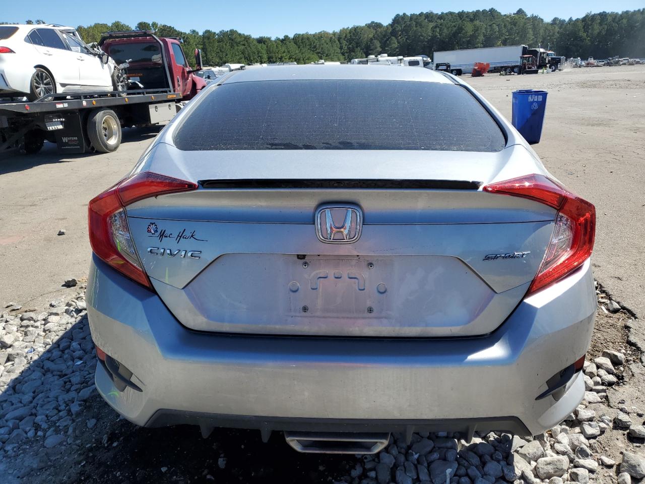 Lot #2974731018 2021 HONDA CIVIC SPOR