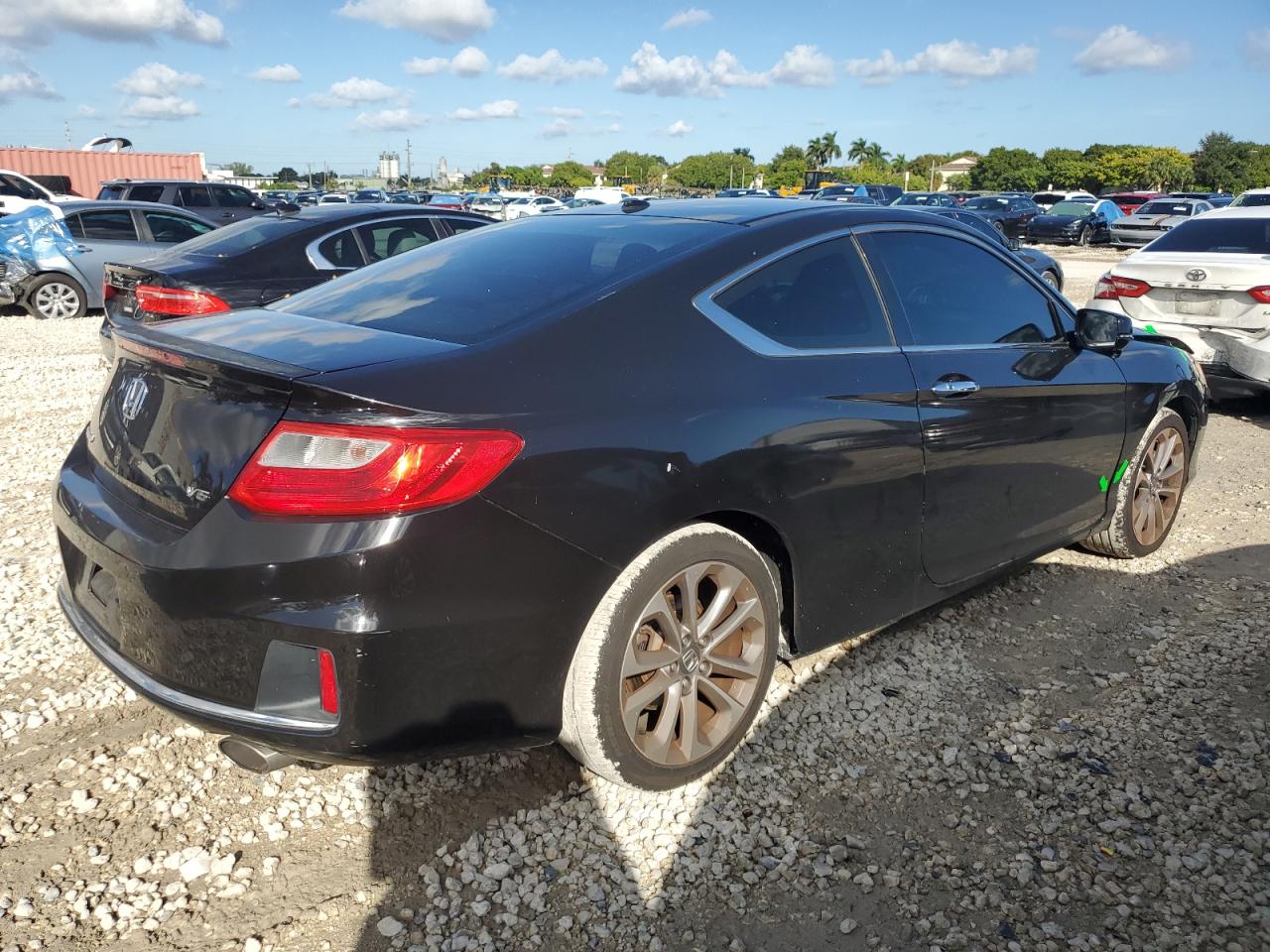 HONDA ACCORD EXL 2014 black  gas 1HGCT2B81EA000465 photo #4