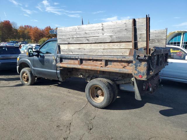 FORD F350 SUPER 2011 charcoal chassis gas 1FDRF3H64BEB45897 photo #3