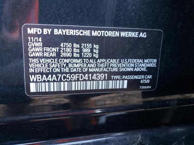 2015 BMW 428 XI GRA - WBA4A7C59FD414391