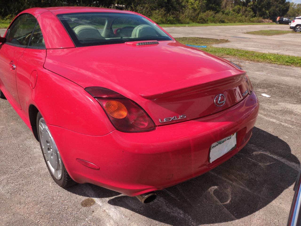 Lot #2935673842 2002 LEXUS SC 430