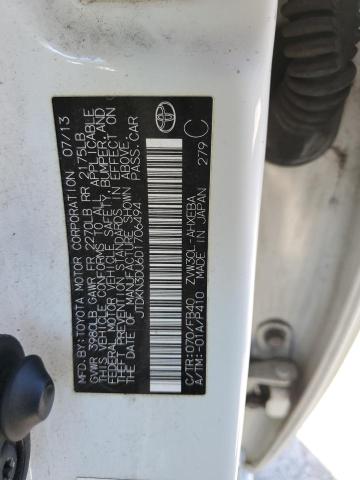 VIN JTDKN3DU6D1706494 2013 Toyota Prius no.12