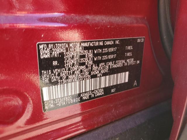 2020 TOYOTA RAV4 LE - 2T3H1RFVXLC072235