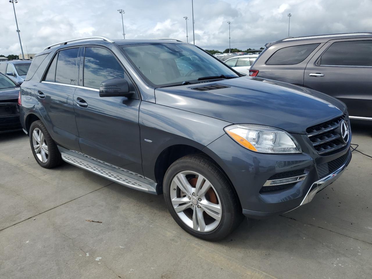 Lot #2890656600 2012 MERCEDES-BENZ ML 350 BLU