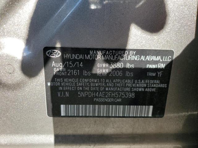 2015 HYUNDAI ELANTRA SE - 5NPDH4AE2FH575398