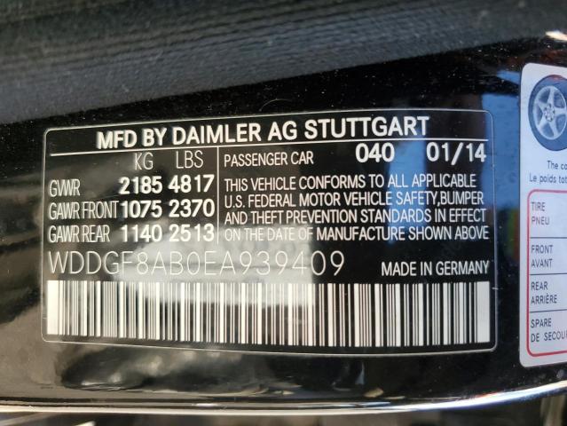 2014 MERCEDES-BENZ C 300 4MAT - WDDGF8AB0EA939409