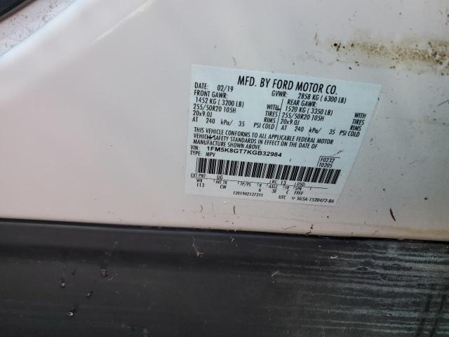 2019 FORD EXPLORER S - 1FM5K8GT7KGB32984