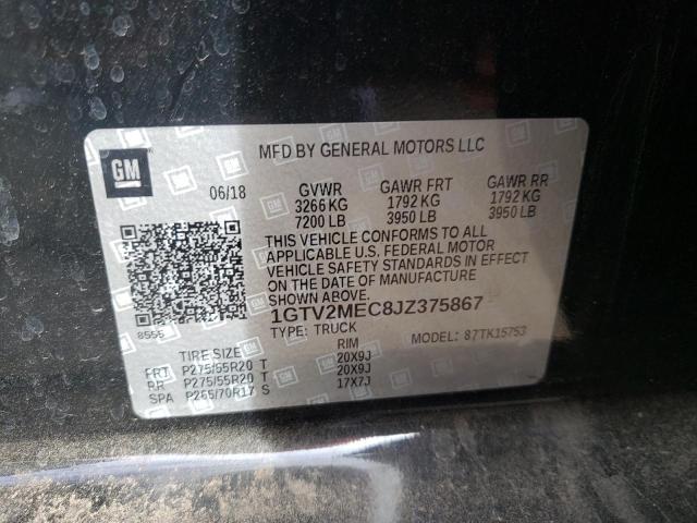 2018 GMC SIERRA K15 - 1GTV2MEC8JZ375867